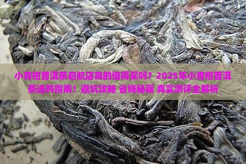 小青柑普洱茶启航店